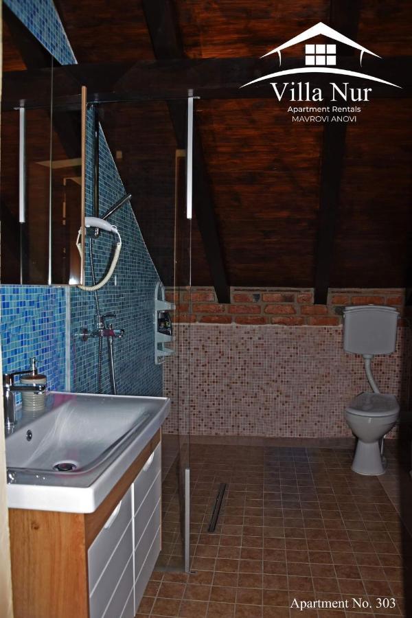 Mavrovi Anovi Villa Nur - Lake View Apartaments מראה חיצוני תמונה