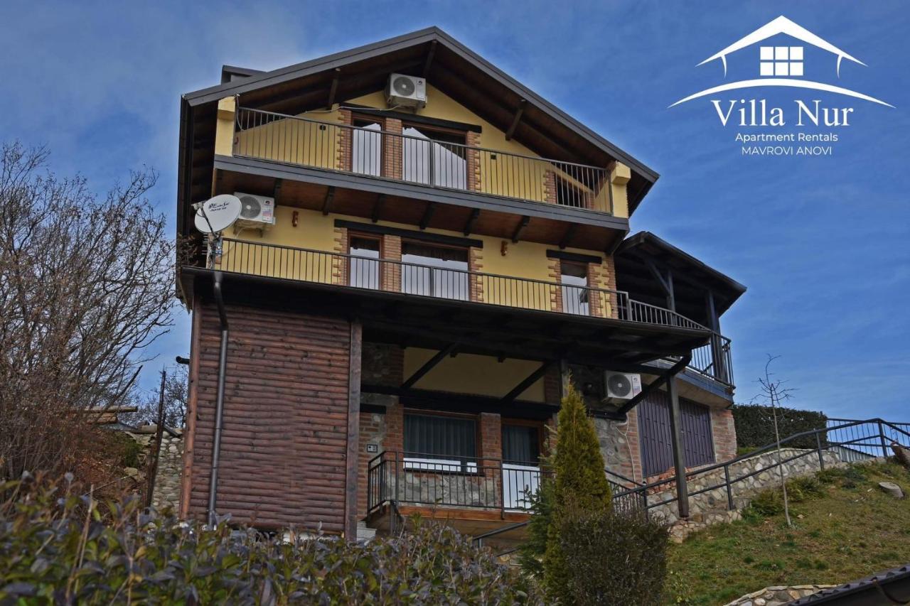 Mavrovi Anovi Villa Nur - Lake View Apartaments מראה חיצוני תמונה